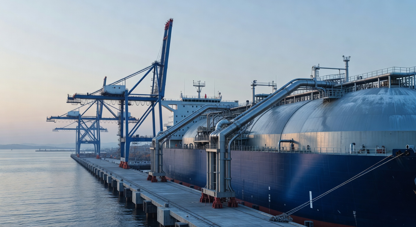 평택항 첫 LNG 친환경 항만 시대 — Korea's First LNG Eco-Port Era Opens